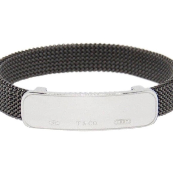 Tiffany & Co Stretch Mesh Id Bracelet - Picture 1 of 1